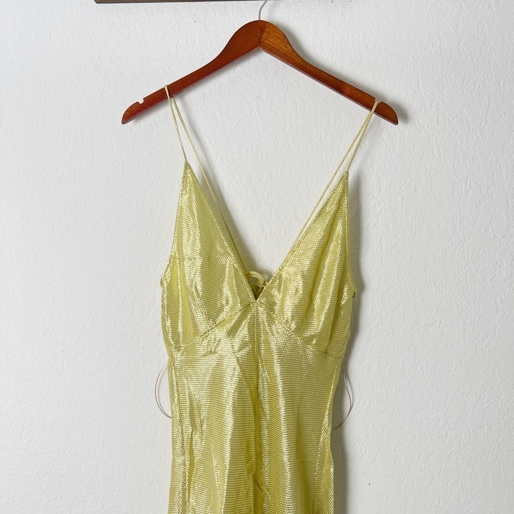 Forte Forte jacquard plunging V-neck midi dress - Picture 3 of 9